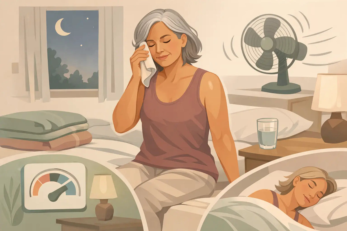 How to Reduce Nighttime Sweating After 45