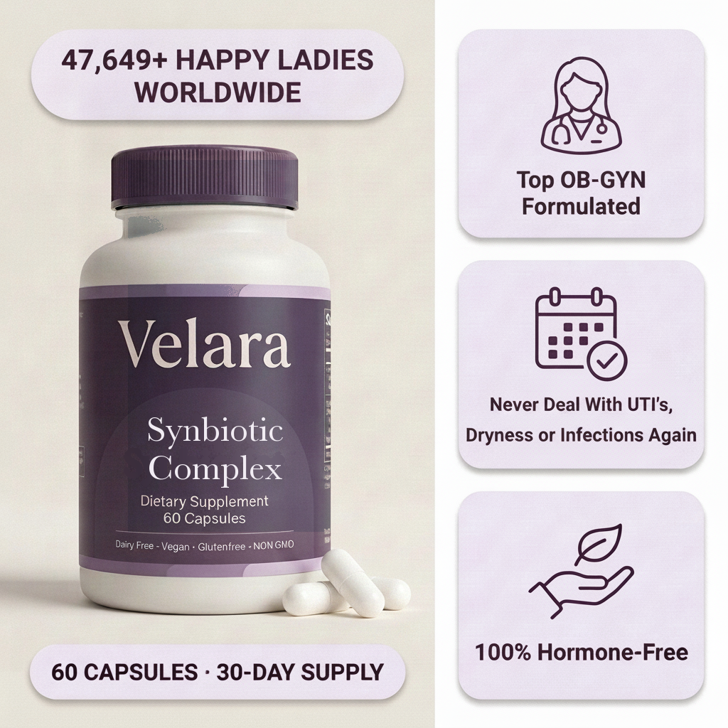 Velara Synbiotic Complex | Microbiome & Flora Restore Support