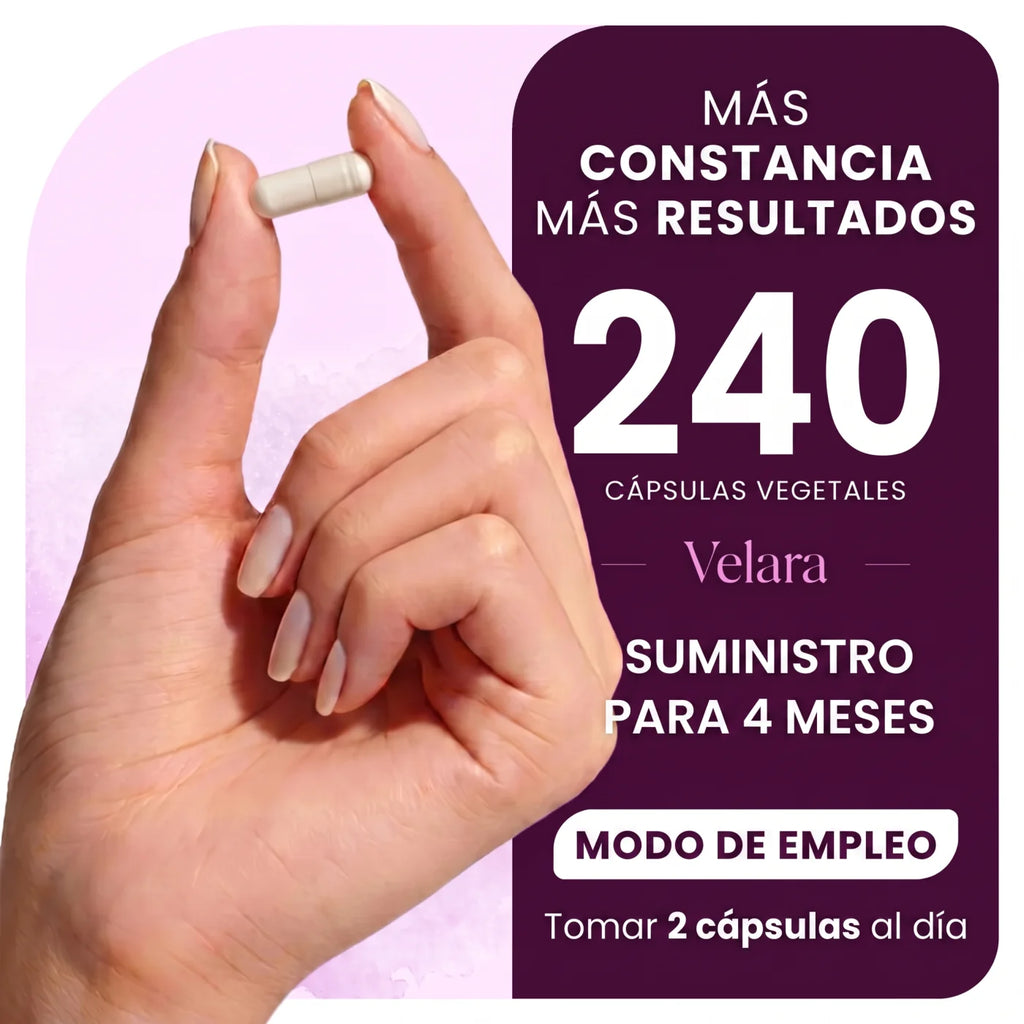 Velara Magnesio Complex – 20 en 1 para Mujer