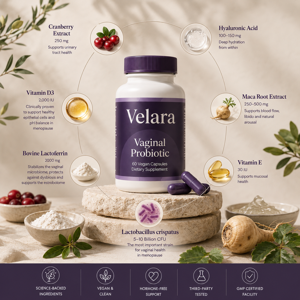 End Recurring UTIs & Dryness, Without Hormones or Lubes