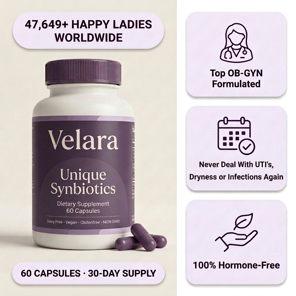 End Recurring UTIs & Dryness, Without Hormones or Lubes